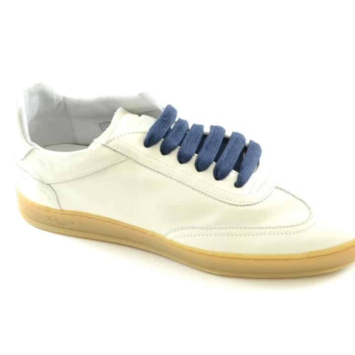 80000 Sneaker pelle bianca