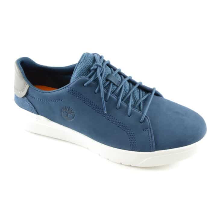 DARK DENIM Sneaker uomo pelle blu