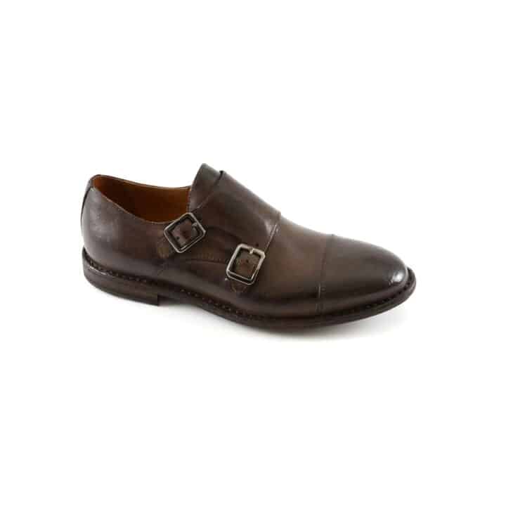 2987 Scarpa fibbia uomo