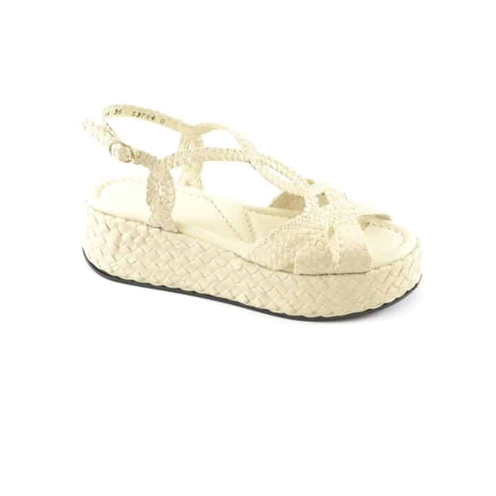 10834 Sandalo donna zeppa